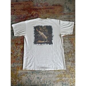 Y2K 2000s Flying Dog Brewery Horn Dog Barley Wine Style Ale T-Shirt Size L